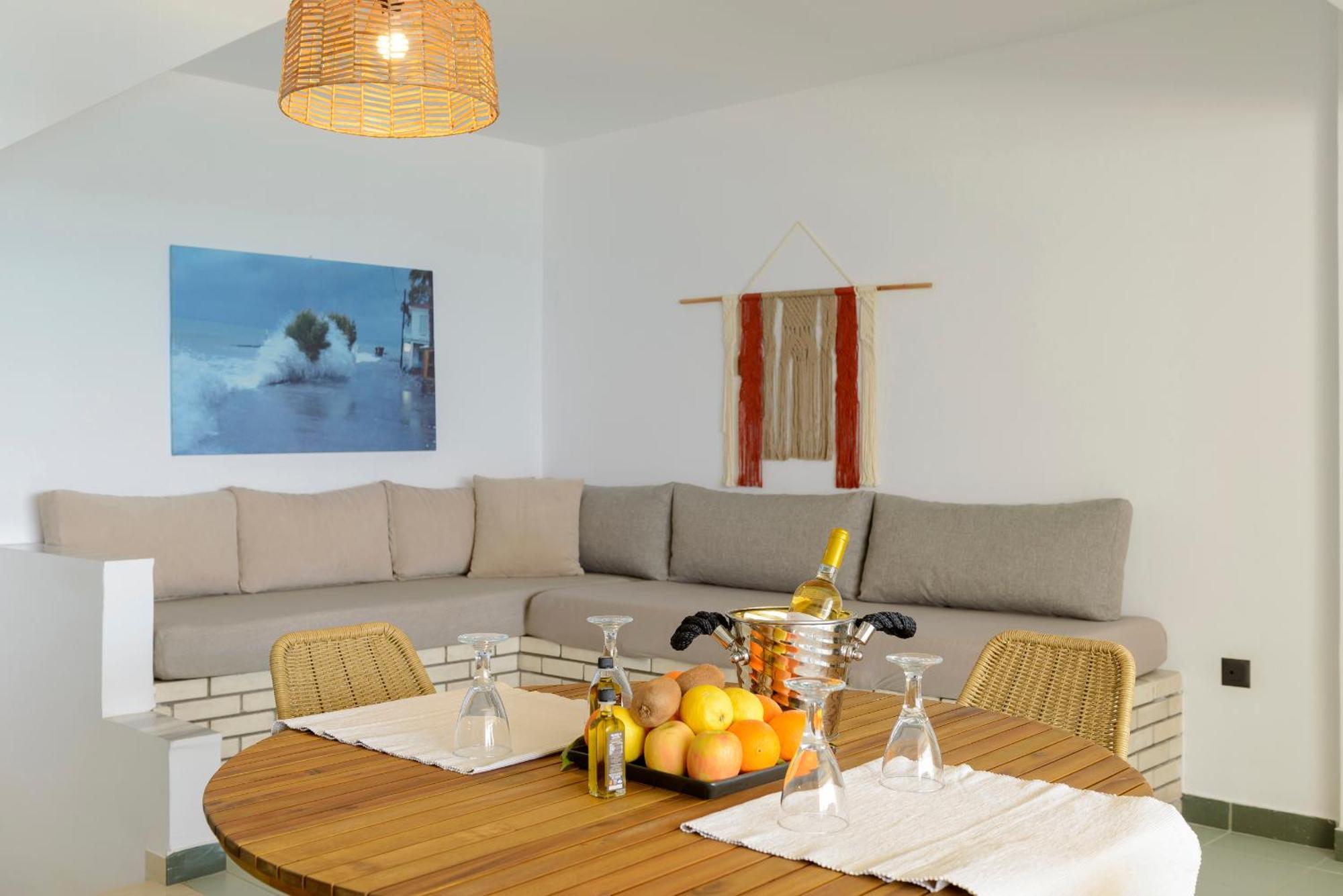 Apartmán Agali 2 Maizonette Front Of The Sea Akrogiali Exteriér fotografie